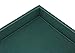 HofferRuffer Faux Leather Decorative Tray, Elegant Desktop Storage Organizer, Decorative Catchall Perfume Tray, Nightstand or Dresser Vanity Tray Organizer, 10.2 x 8.4 x 1.8 inches (Dark Green)