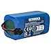 EXTENSILO Akku kompatibel mit Mamibot ExVac 680S, 880, 660 Saugroboter Blau (3400 mAh, 14,4 V, Li-Ion)
