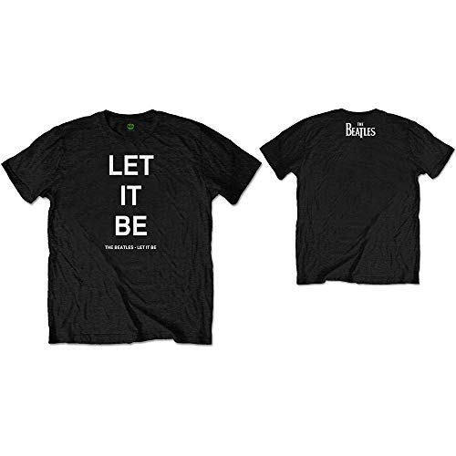 The Beatles Let It Be t-shirt en coton peigné finitions soignées