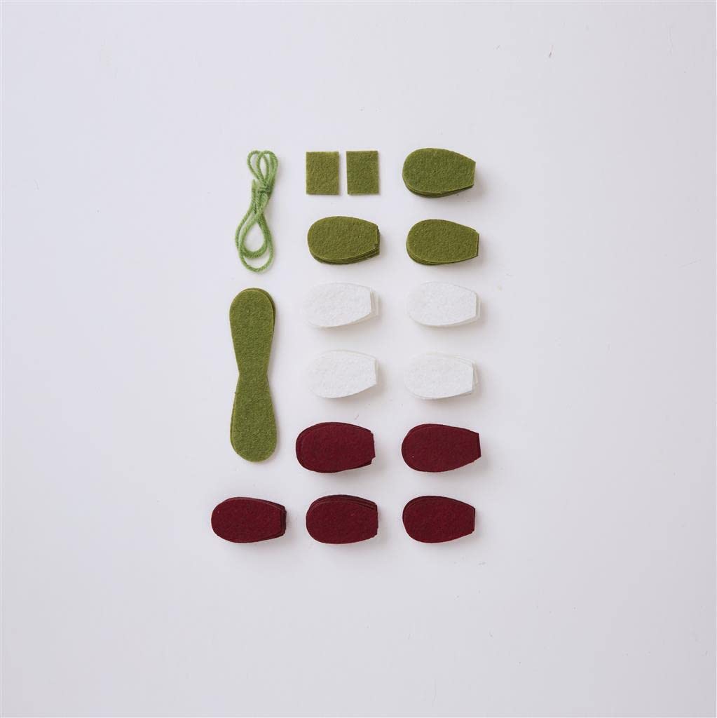 Simply Make Felt Pine Cones Craft Kit Pack of 2, Christmas Craft Accessories - Image 2