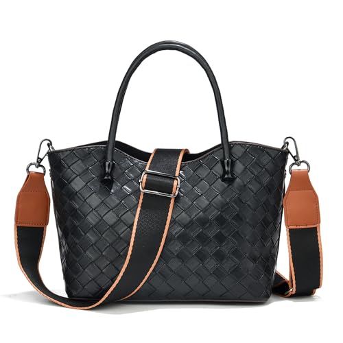 Image of Purse Strap,1.5 inch Leather End Shoulder Strap Adjustable Replacement,Retro Multi-Pattern Crossbody Bag Straps