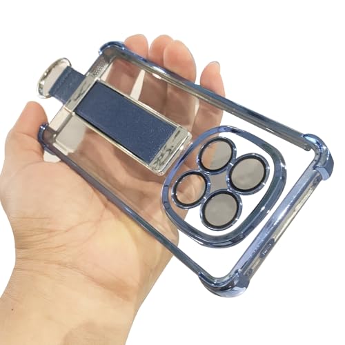 CYBERGARAGE�EFor Redmi Note 15Pro+ �P�[�X �N���A �����Y�J�o�[�t�� ���� �x���g ���b�L �X�g���b�v�� For ���b�h�~�[ �m�[�g15 �v�� (�N���A�u���[)