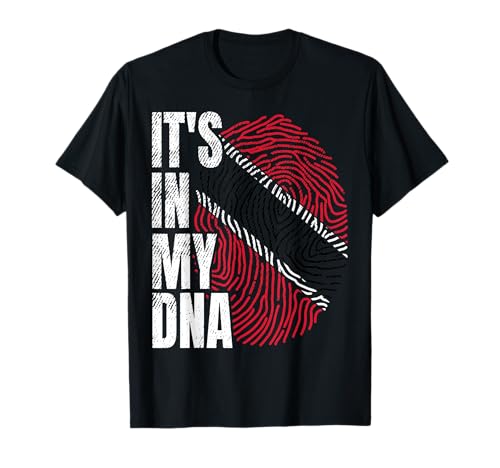 It's in My DNA - Bandera de Trinidad y Tobago para niña Camiseta