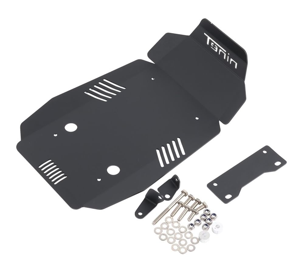 Protección chasis base motor R Nine T con alerón vientre pan integrado 8