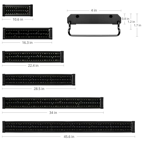 Nicrew N10372 Classicled Plus Led Aquarium Light With Timer, 15 Watts, For 18 To 24 Inch Fish Tank Light thumb #5