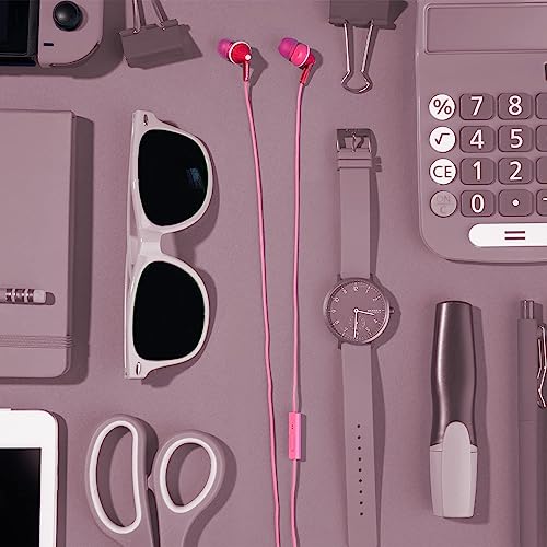 Image of Panasonic RP-TCM125-P in-Ear Headphones with Mic Pink