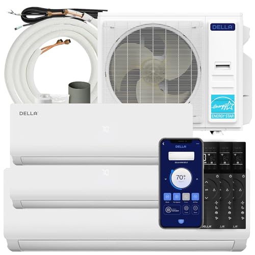 Della 45K BTU ODU Tri 3 Zone 9K 9K 24K