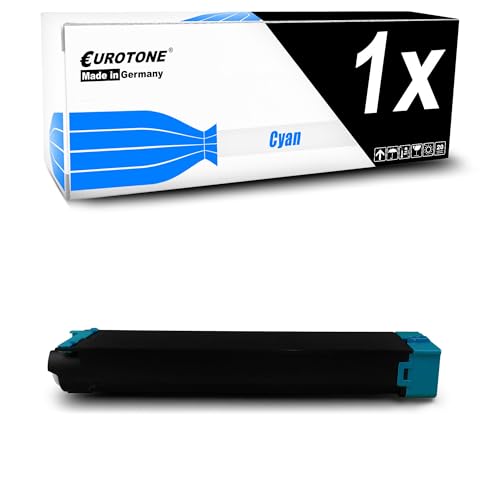Toner cyan MXC38GTC Eurotone compatible avec imprimantes Sharp MX-C310 et MX-C380