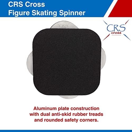Crs Cross Figure Skating Spinner - Training Aid For Ice Skaters, Gymnastics, Dance And Ballet Pirouette. Metal Eight (8) Inch Spin Trainer. (Spinner) #TOP4