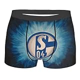 Sch-Alke 04 Herren Unterwäsche Atmungsaktiv Stretch Boxer Slip, Schwarz , S