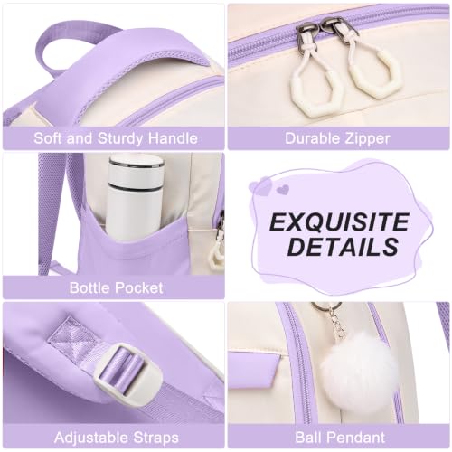 Image of ZUBOND Backpack for Girls, Big Student School Laptop Backpack Teens, College High School Daypack for Women