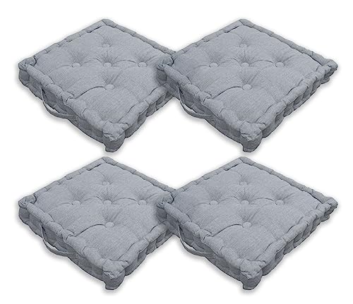 Home Tresor - Cuscini per Sedie 40x40x8cm da Interno Esterno|