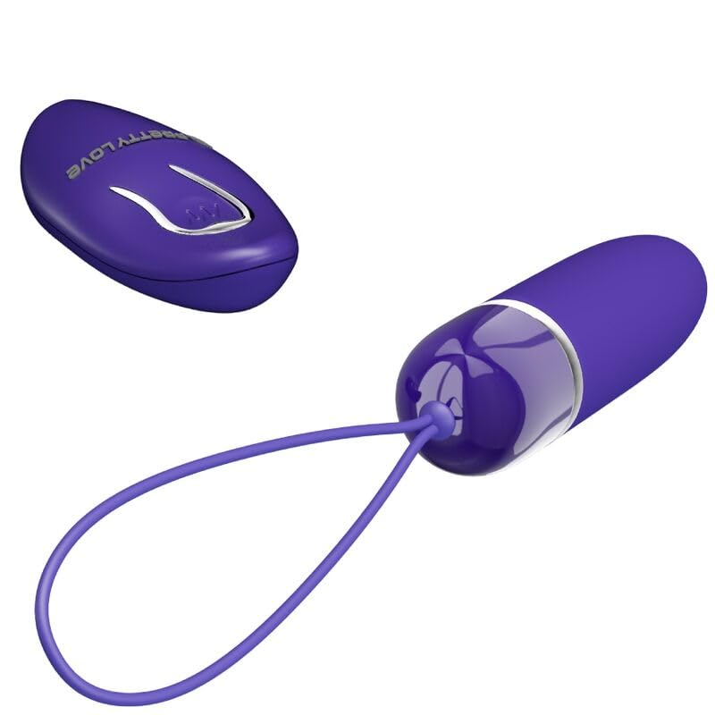 Pretty Love Darlene-Youth Vibratore a forma di uovo con telecomando Viola Ø 2,8 x 8,5 cm