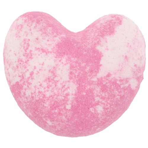 CIYODO Bomba de Baño Forma de Corazón 40g Bomba de Sal Marina Aromaterapia de Lavanda Pastilla Efervescente para Ducha y Spa Adecuado para Relajación y Cuidado Piel
