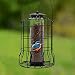 FORUP Caged Tube Feeder, Squirrel Proof Wild Bird Feeder, Outdoor Birdfeeder with Large Metal Seed Guard Deterrent for Large Birds