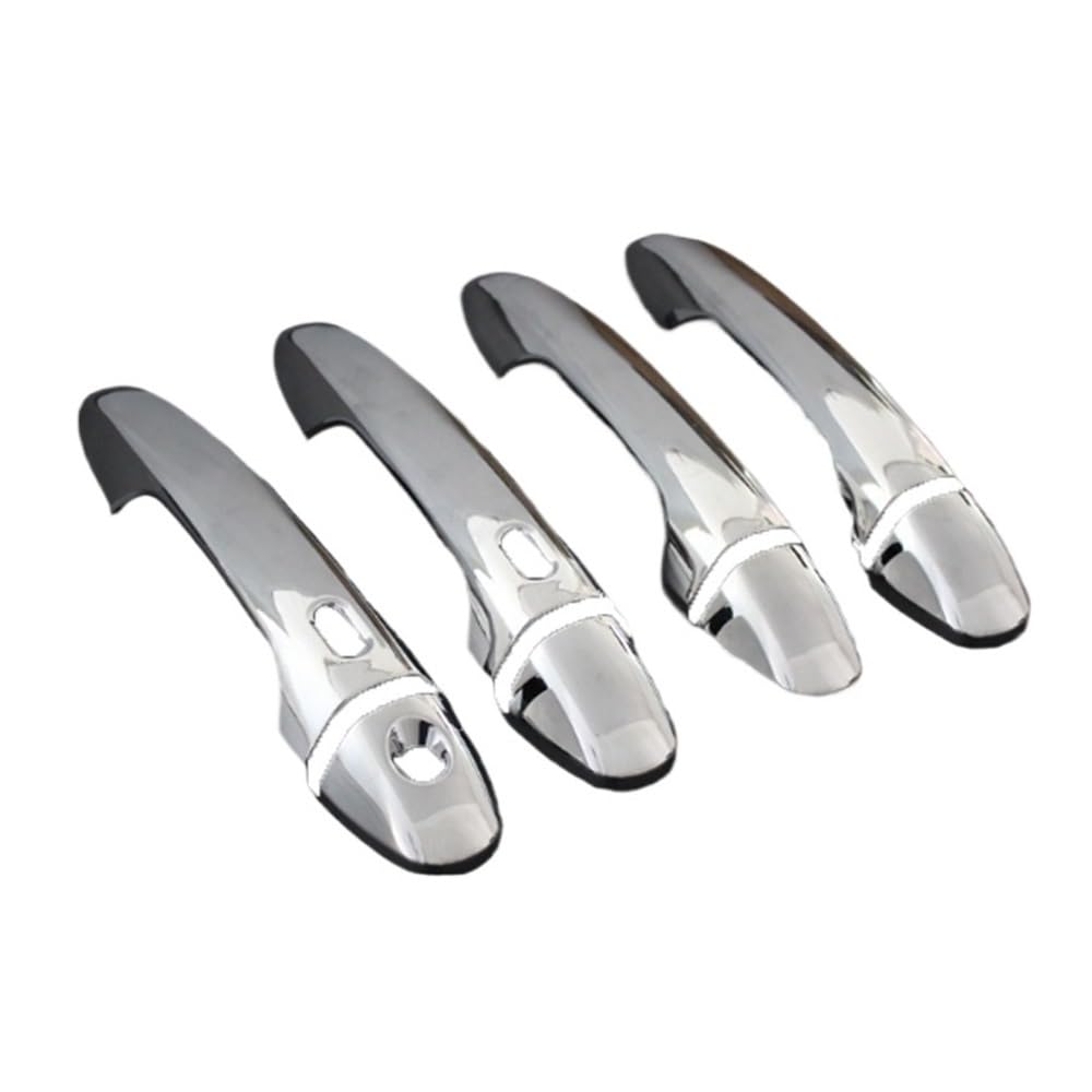 YMYYQW Car Outer Door Handle Car Door Handle Cover Trim with Hole for FORTUNER 2015-2023 for Yaris for ATIV Sedan 2019 for 2014