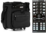 Native Instruments Traktor Kontrol X1 DJ Controller + Magma Bags Riot LP-Trolley 50 - Black/Red Value Bundle