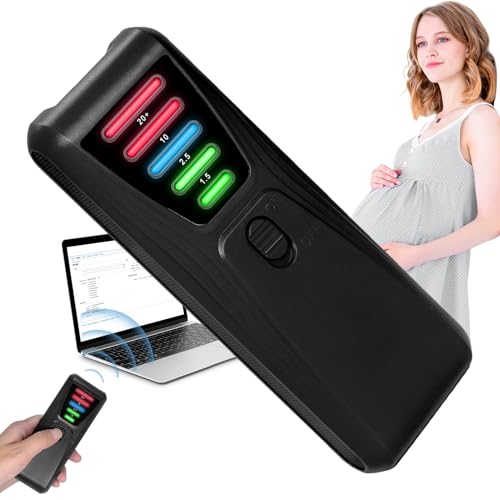 デジタルメーター、放射線検出用のメーター、周波数計テスター、屋内および屋外検査用のデジタルLCD磁場検出器、5つの間隔でフィールド強度範囲に関する明確な洞察を提供します。信頼できるデバイスを使用して、安全なチェックを利便性と正確性でアップグレードします。