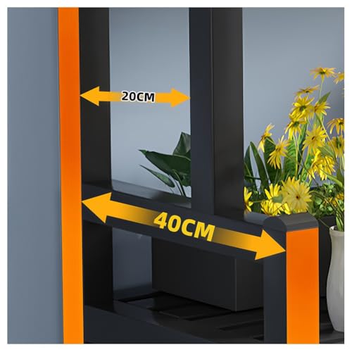 Support à plantes robuste pour balcon et terrasse étagère à fleurs extérieure