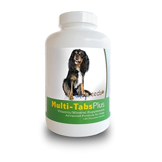 Healthy Breeds Cavalier King Charles Spaniel Multi-Tabs Plus Chewable Tablets 180 Count