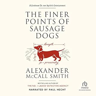 The Finer Points of Sausage Dogs Audiolibro Por Alexander McCall Smith arte de portada