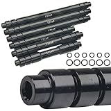 Installation facile : sélectionnez le modèle en fonction du diamètre et de l'espacement de votre essieu traversant d'origine pour une installation simple sans avoir besoin de modifications de moyeu, ce qui le rend idéal pour les cyclistes occasionnels et les amateurs.