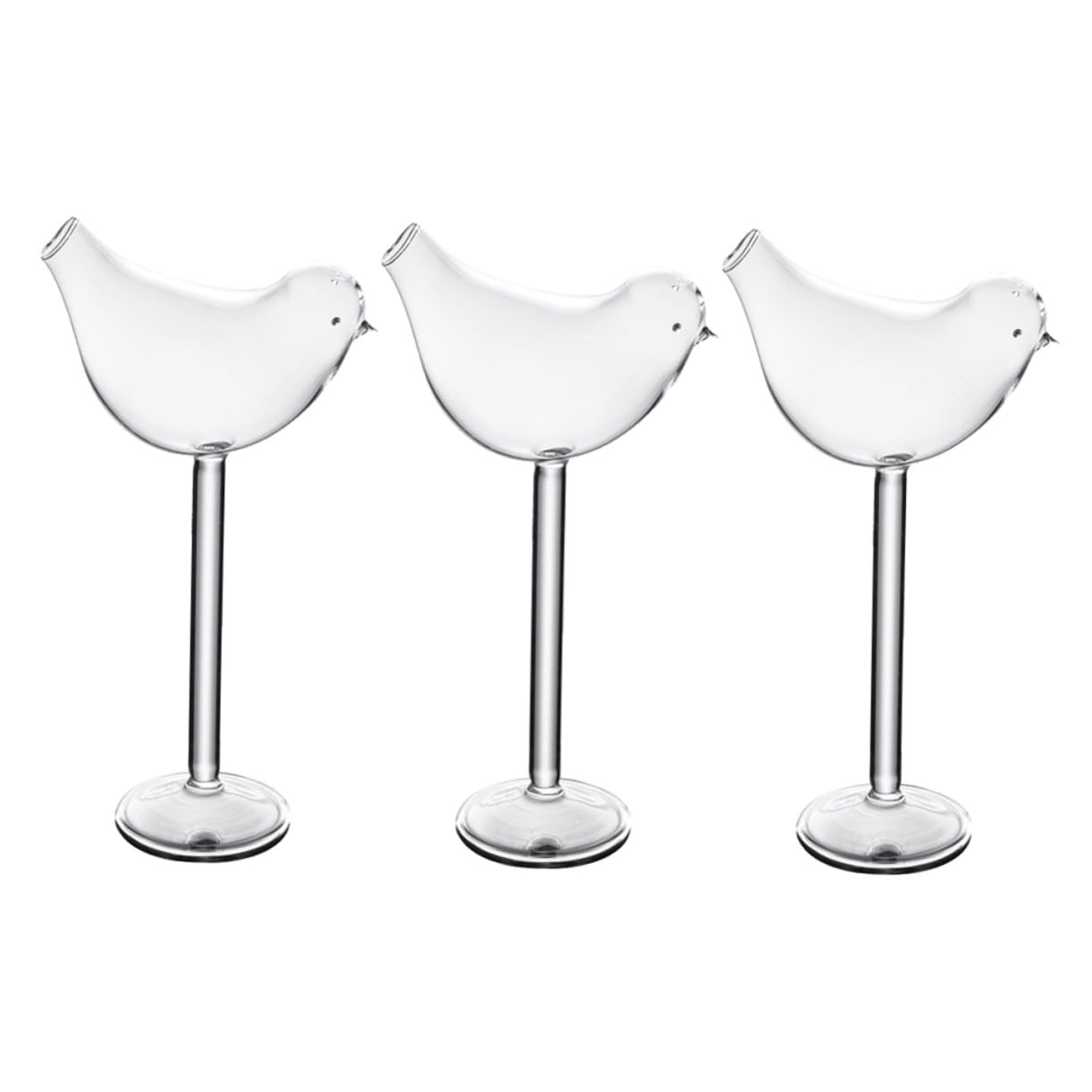 Verres à cocktail oiseau pour mariages et apéritifs chics