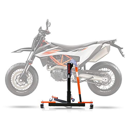 Caballete Central CS Power EVO Compatible para KTM 690 SMC/R 19-25 Naranja