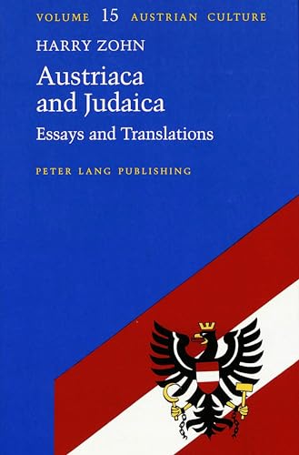 Austriaca and Judaica: Essays and Translations (Austrian Culture)