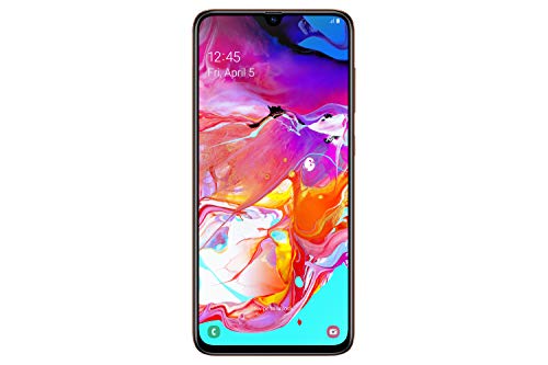 Samsung Galaxy A70 - Smartphone (17.0cm (6,7 Zoll) 128GB interner Speicher, 6GB RAM, Dual Sim, Orange) - Deutsche Version