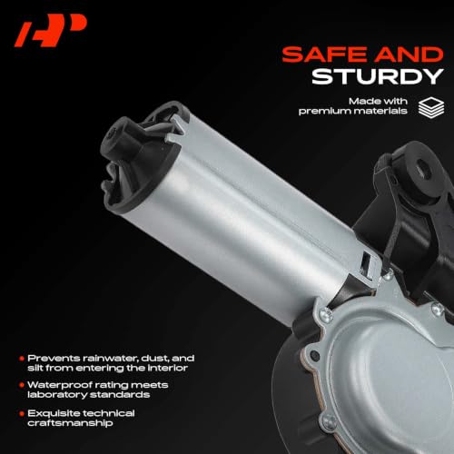 Image of A-Premium Rear Windshield Wiper Motor Without Washer Pump Compatible with Jeep Liberty 2008 2009 2010 2011 2012, 5-Pin, Replace# 57010090AB, 57010090AC