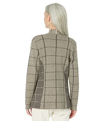 NIC+ZOE Women's Placed Plaid Blazer2