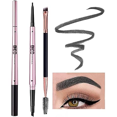 Mihqy Dual Ended Eyebrow Pencil with Brush Cover