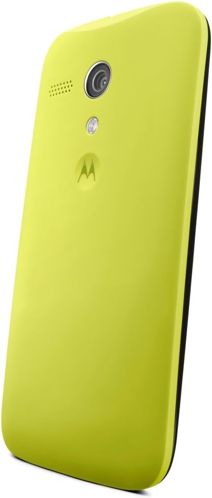 Motorola Shell for Moto G - Retail Packaging - Lemon