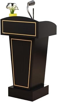 Lectern Podium Stand Heavy Duty Lecterns Large Storage Area Church Pulpits School Teacher Portable StandC