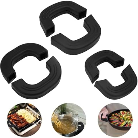 Jinsion Silicone Pot Grips Set Cover