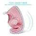 JIASUQI Fashion Outdoor Sports Water Aqua Skin Water Shoes Casual Beach Sandals for Baby Mesh Pink 2-2.5 Years
