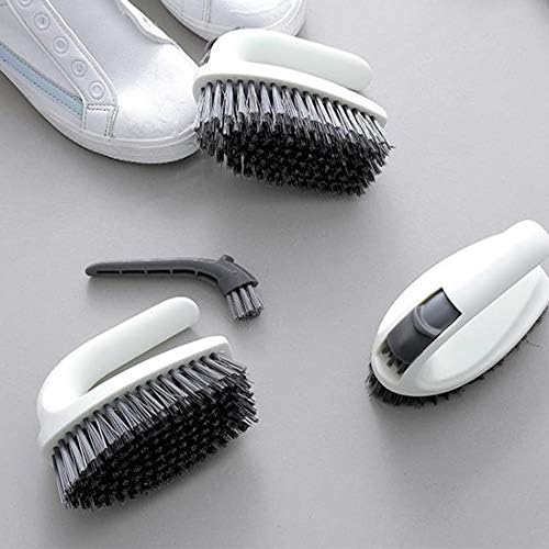 Cleaning Brush,Scrub Brush for Scrubbing Bathroom Floor Carpet White