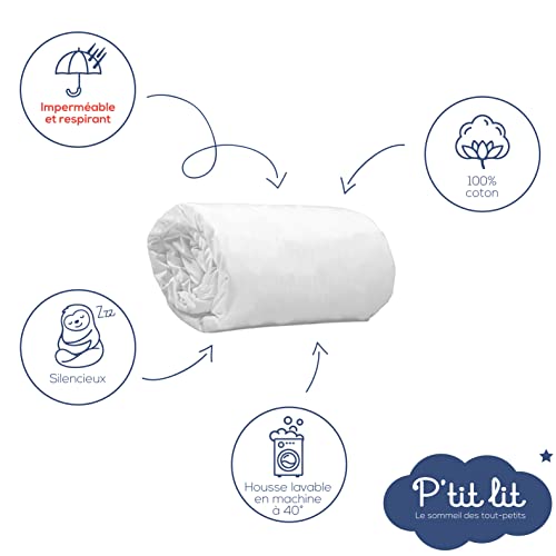 Matelas bébé P'TIT LIT indispensable 60x120 cm pour protéger le sommeil de bébé - 6
