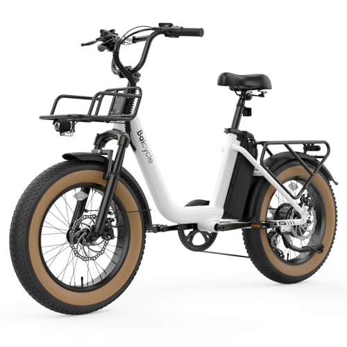 Electric Bike for Adults, 600W Peak Motor with 20MPH, 35Miles
