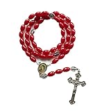 El rosario, también conocido como cuentas de Buda, la combinación de cruz y collar de rosario se puede utilizar como una pulsera o colgante de collar de acuerdo a tus propias preferencias, se puede utilizar en varias oraciones. También se puede colocar en un coche. El rosario puede traer una buena protección.
