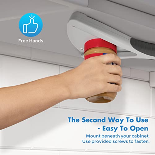 Jar Opener|Effortless Jar Opener for Weak Hands & Seniors With Arthritis Jar Lid Opener for Arthritic Hands- Opens Any Size Jar Gift for Seniors & Weak Hands by UNINAI - Image 3