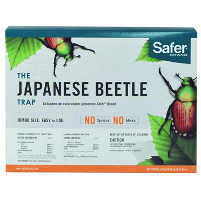 Safer 70102 Japanese Beetle Trap - Quantity 12