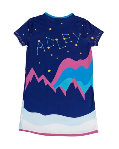 A FOR ADLEY Super Cute and Cozy Jammies, Now You Can Show Your Love For Adley While You Sleep or Just a Nice Pajama Day. (Winter Rainbow, 4)2
