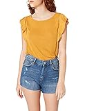 Detalle de rotos Springfield Short Rotos Pantalones Cortos, Azul Medio, 36 para Mujer