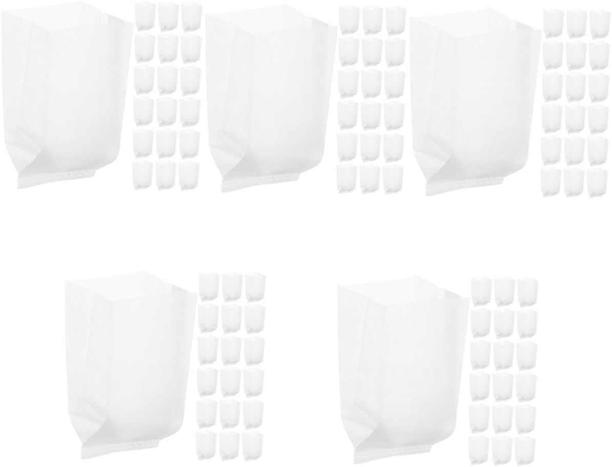 500pcs Non-Woven Plant Growing Bags Nursery Pots for Use Breathable Vegetable Planting Containers Promotes Healthy Root Growth