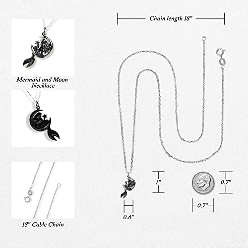 FashionJunkie4Life Sterling Silver Moon Necklaces for Women2