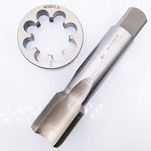 HSS M38 x 1.5mm Tap and M38 x 1.5mm Die Metric Thread Right Hand by Yodaoke - Used condition - Image 2