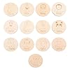Kisangel 13Pcs Baby Mijlpalen Kaarten Maand Milestone Houten Milestone Baby Photoshoot Props Pasgeboren Geschenken