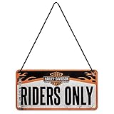 HARLEY-DAVIDSON GESCHENK: für Harley Davidson Fans, besonders hochwertiger und farbenfroher Druck in 1A Qualität